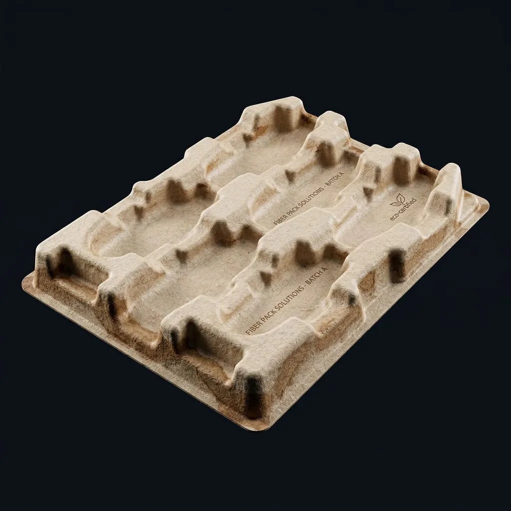 Paper tray as a plastic tray replacement by Scafa Thermoforming