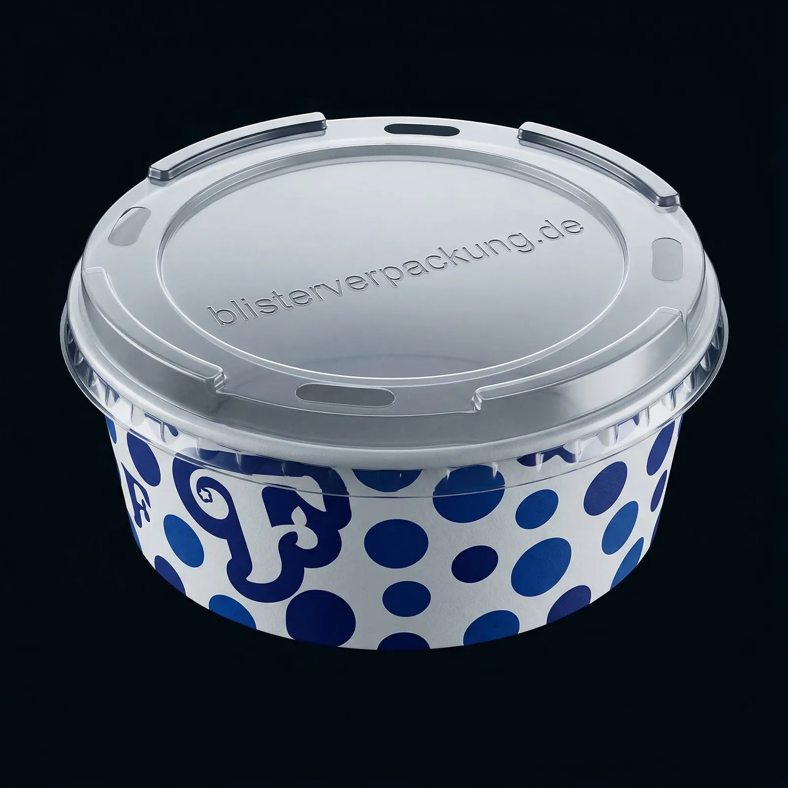 Salad Bowl with PET Lid