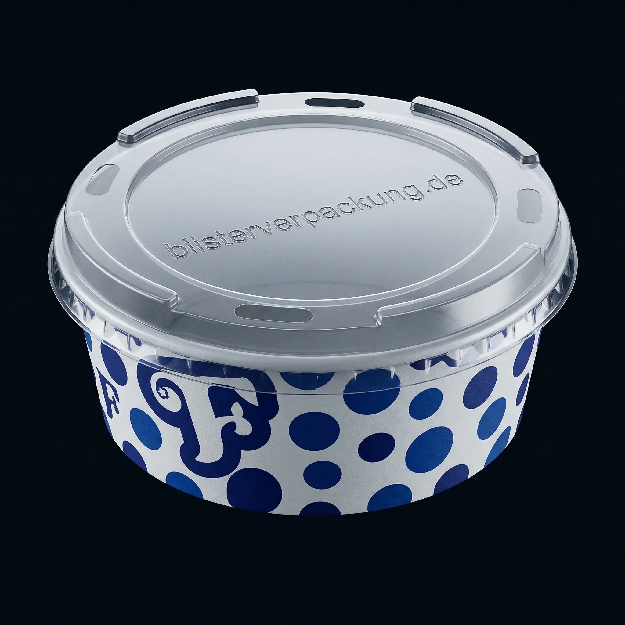 Salad Bowl with PET Lid