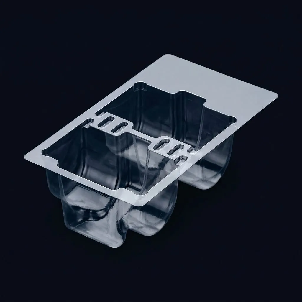 Seal blister transparent PET